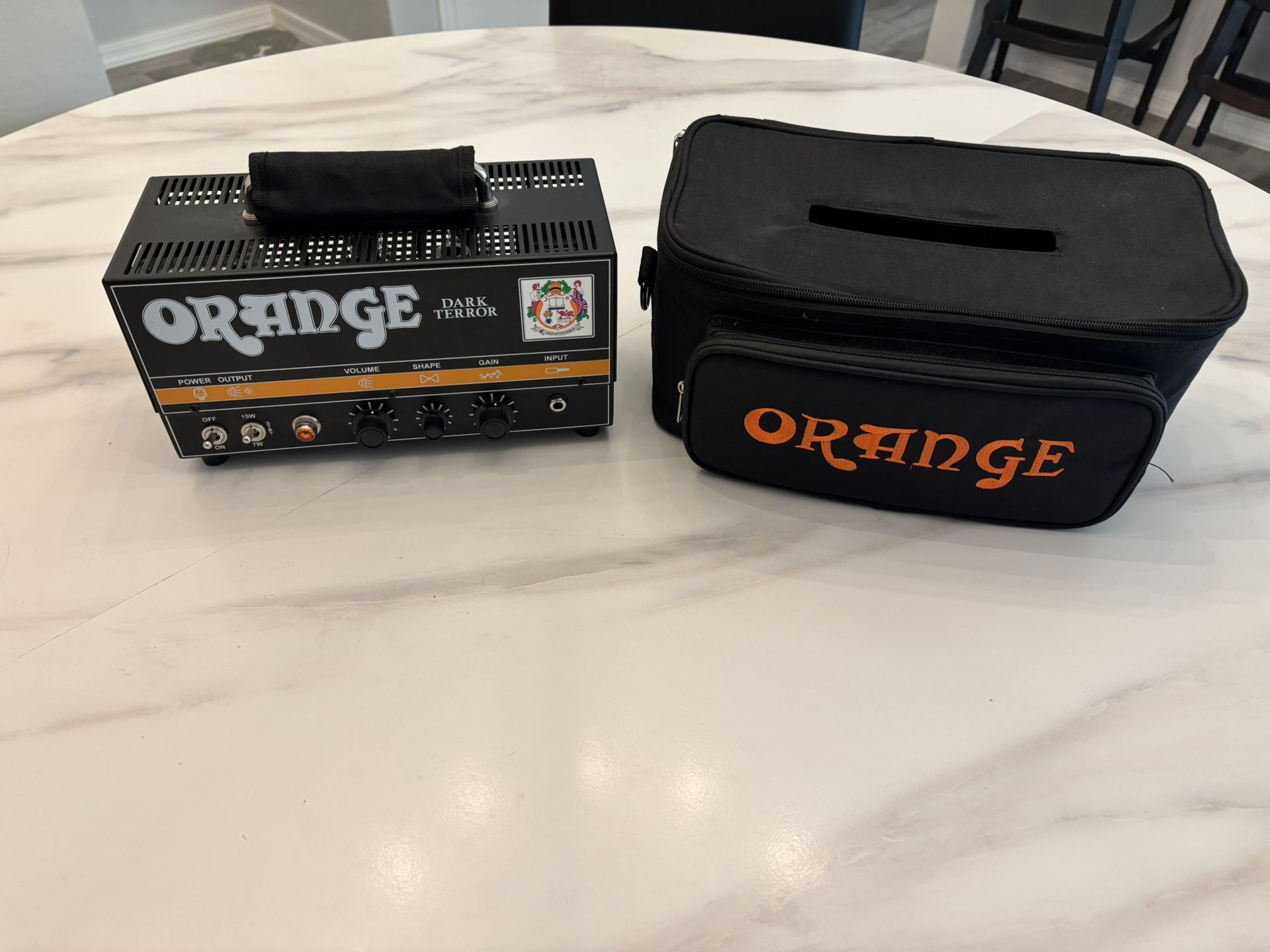 Orange Dark Terror Guitar Head