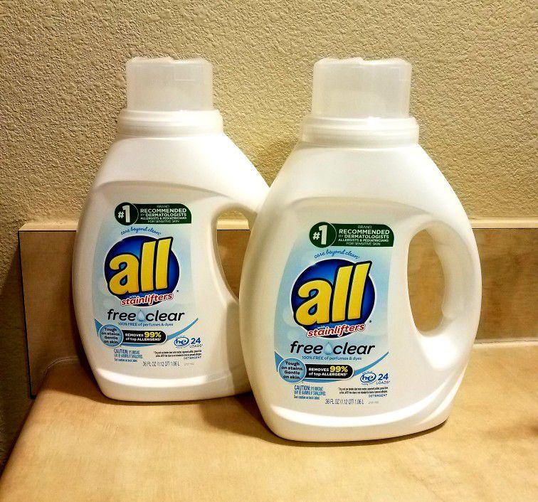All Free & Clear Laundry Detergent 36oz.