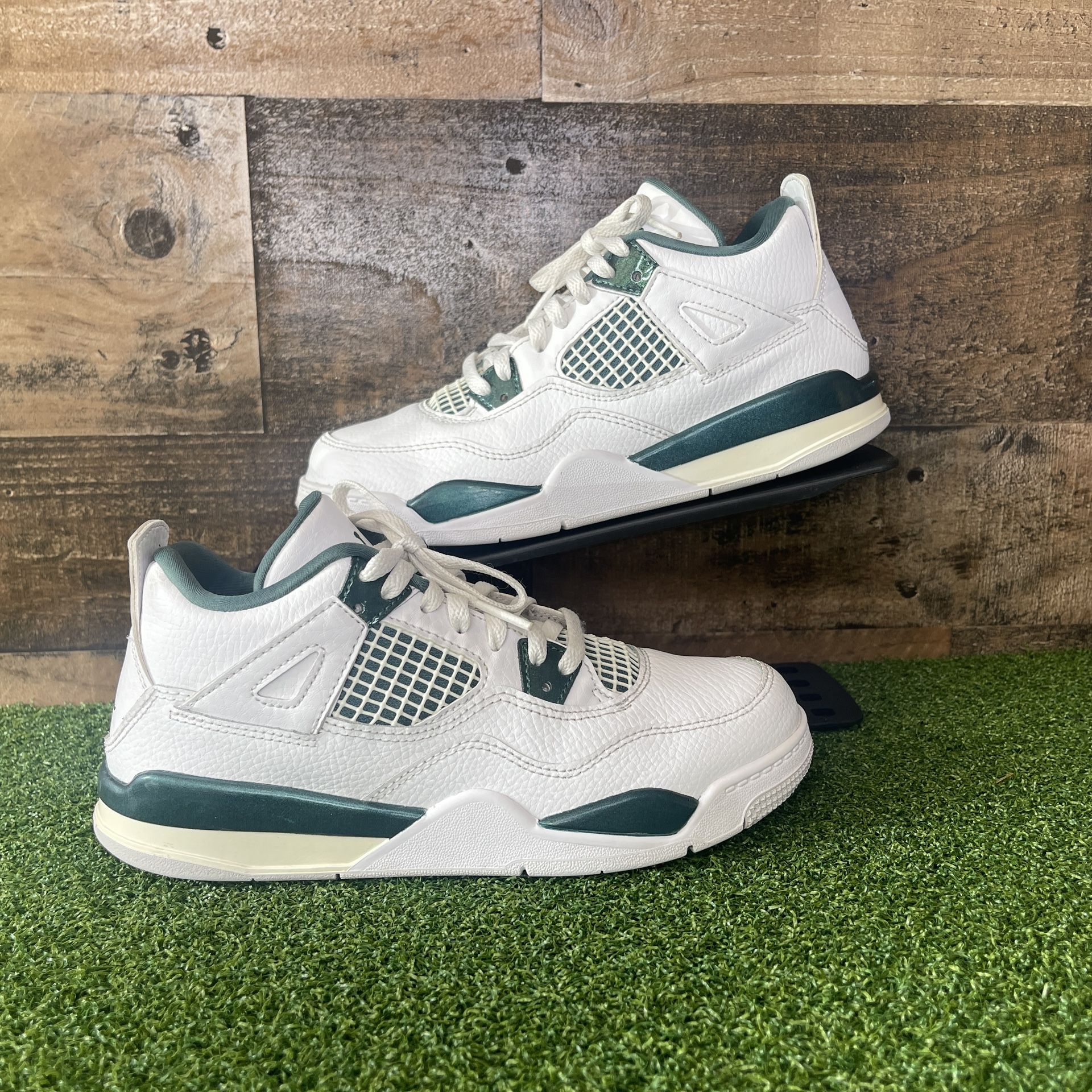 Air Jordan 4 Retro “Oxidized Green” Size-3Y