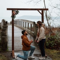 Engagement Arch