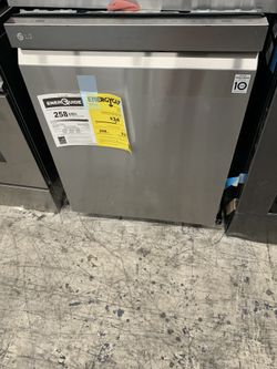 LG dishwasher in stainless steel new 2020
