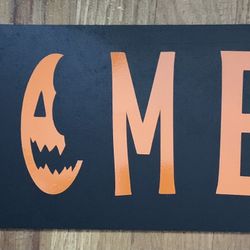 Trick R Treat Inspired Sign