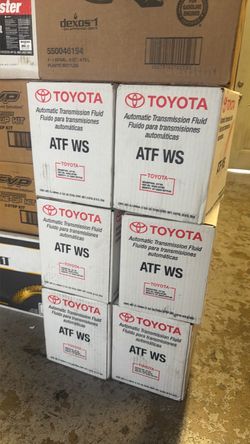 Toyota Transmission Fluid WS 6 Quarts