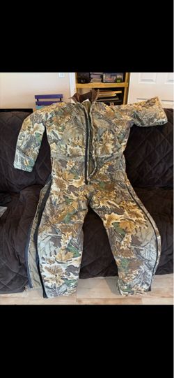 Camouflage one piece hunting suit￼