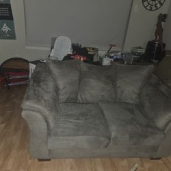 Grey Swade Love Seat