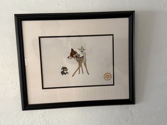 Disney Bambi Serigraph