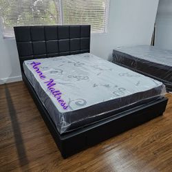 NEW QUEEN MATTRESS AND BOX SPRING 😉 100% QUALITY & CONFORM 👌