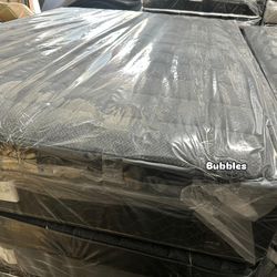 Queen sizes black series Euro Pillow Top 12” $199