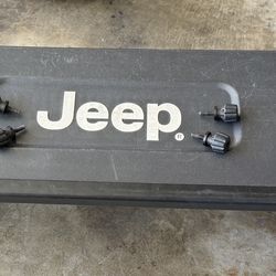 2004 Jeep Wrangler TJ Factory Add-A-Trunk Lockable Storage with mounting hardware