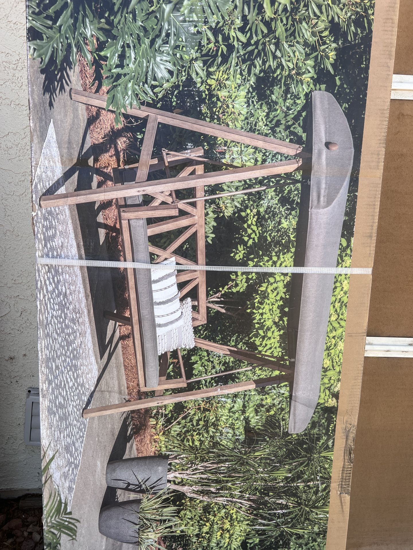 Outdoor wooden Swing Set