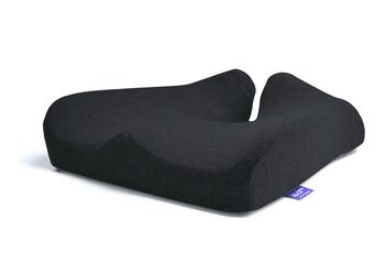 C CUSHION LAB Patented Pressure Relief Seat Cushion for Long Sitting Hours on Office/Home Chair, Car, Wheelchair - Extra-Dense Memory Foam for Hip
