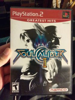 Soul Calibur 2 PS2 game