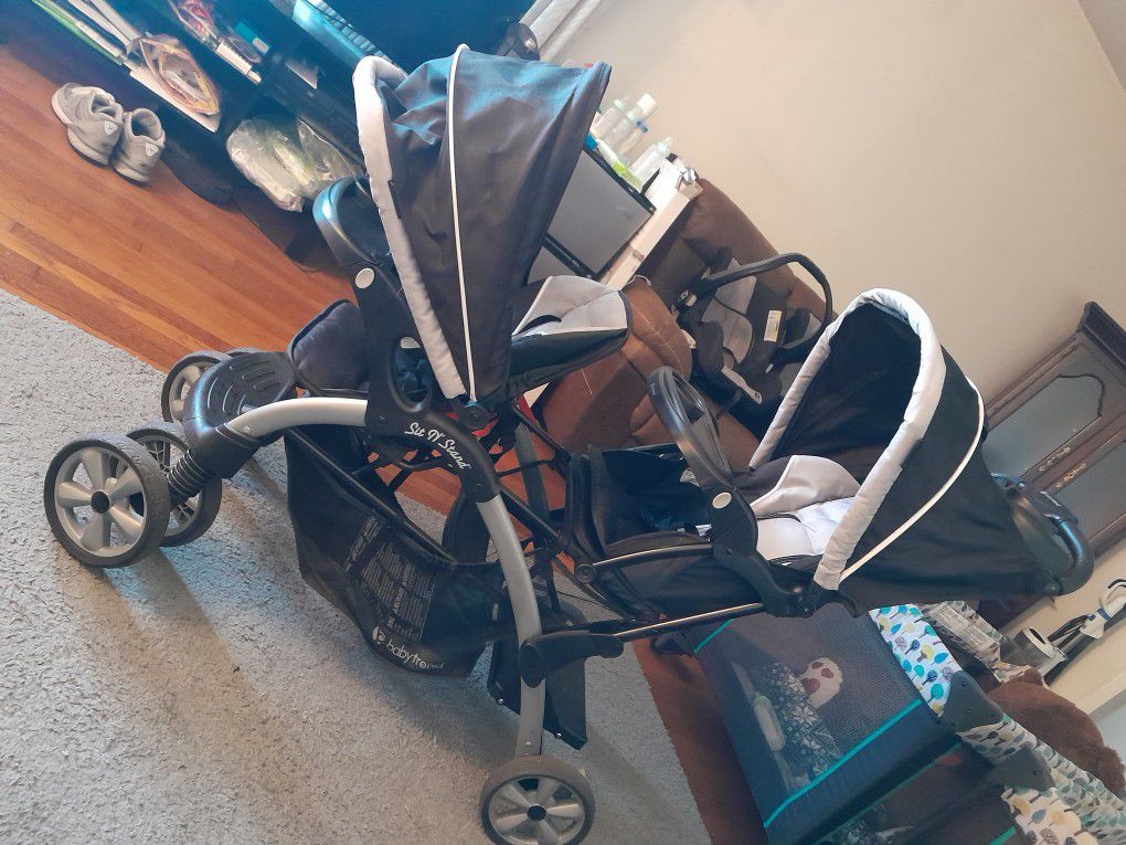 Baby Trend Double Twin Stroller 