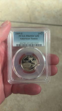 2009-S American Samoa Quarter PCGS PR69DCAM