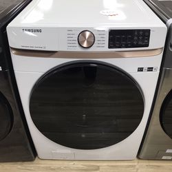 Samsung Front Load Washer In White