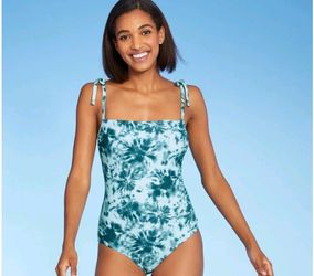 Tiedye One Piece Swimsuit - M