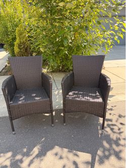 Patio chairs