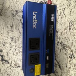 Smart Power Inverter 12V to 110V 1000W: 1000 DC to AC Converter Battery Inventor