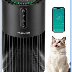 VACCCQUEEN Air Purifier with 3-Stage Filtration