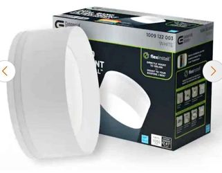 (2)-Flex install LED 8 in. White Dual Band Recessed Ceiling Light,p5CCT,DuoBright Dimming, Damp Rated.