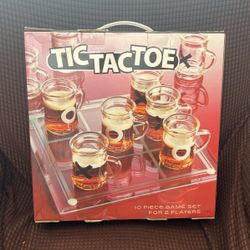 Tic Tac Toe Shot Glass Game
