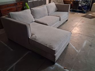 Beige sectional L Shaped