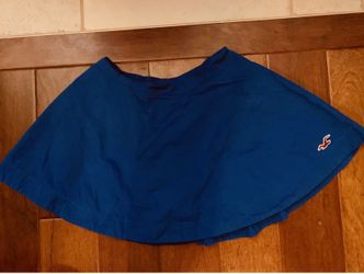 New Hollister dark blue skirt size M with built in slip