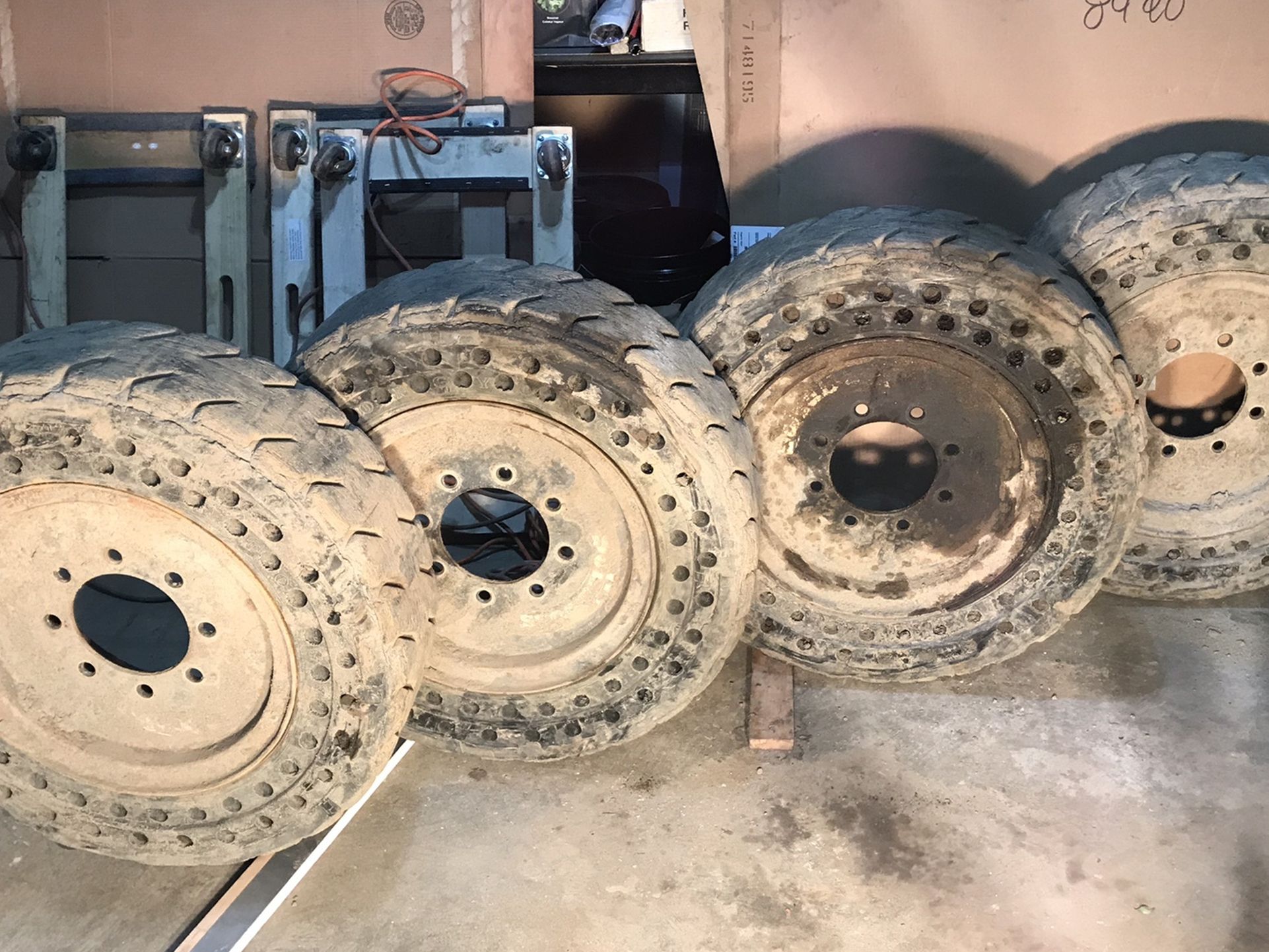 Bobcat Solid Rubber Tires - 4