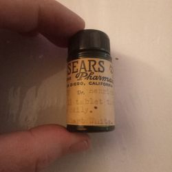 Antique Pill Bottle