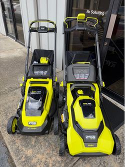 Ryobi electric lawnmower