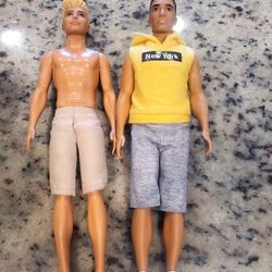 2 Ken Dolls 