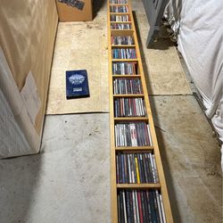 CDs & shelf