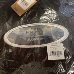 Supreme North Face Lenticular Mountains Hoodie - Black Medium 