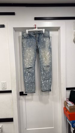 MNML Paint Splattered Jeans Size 33