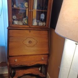 Antique Desk And Vanity