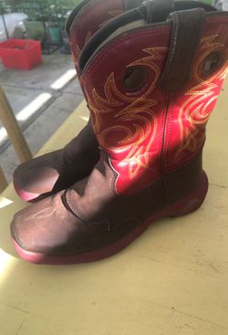 Size 1 kids Durango boots