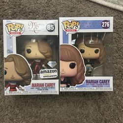 Mariah Carey Christmas Funko Pops