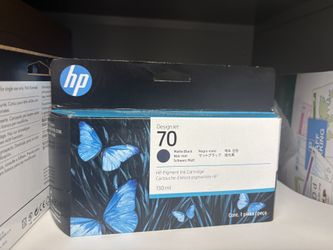 HP 70 Printer Ink- Black Matte (and Other Colors) Standard Yield Ink Cartridge (C9448A)