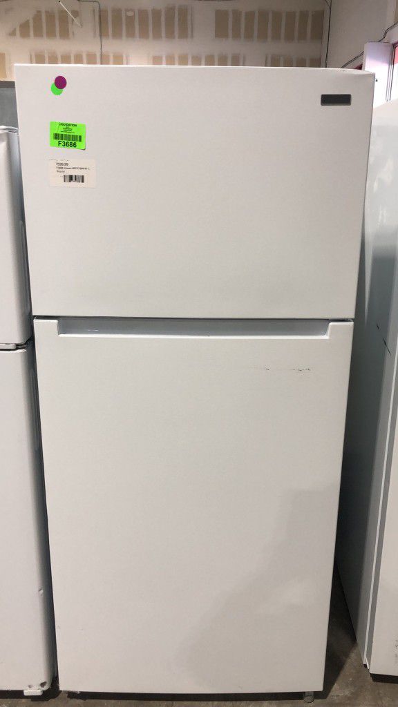 Vissani MDTF18WHR 18 cu. ft. Top Freezer Refrigerator