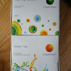 Contact Lenses And Glasses 