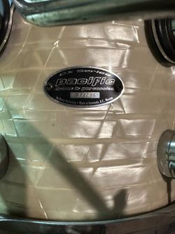 Double bass drum set shells only