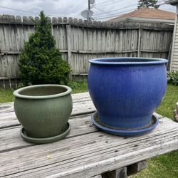 Ceramic Planter Set