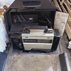 Old VHS camcorder