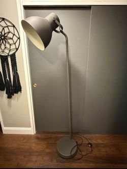 IKEA Hektar Dark Gray Floor Lamp