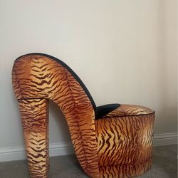 High heel chair