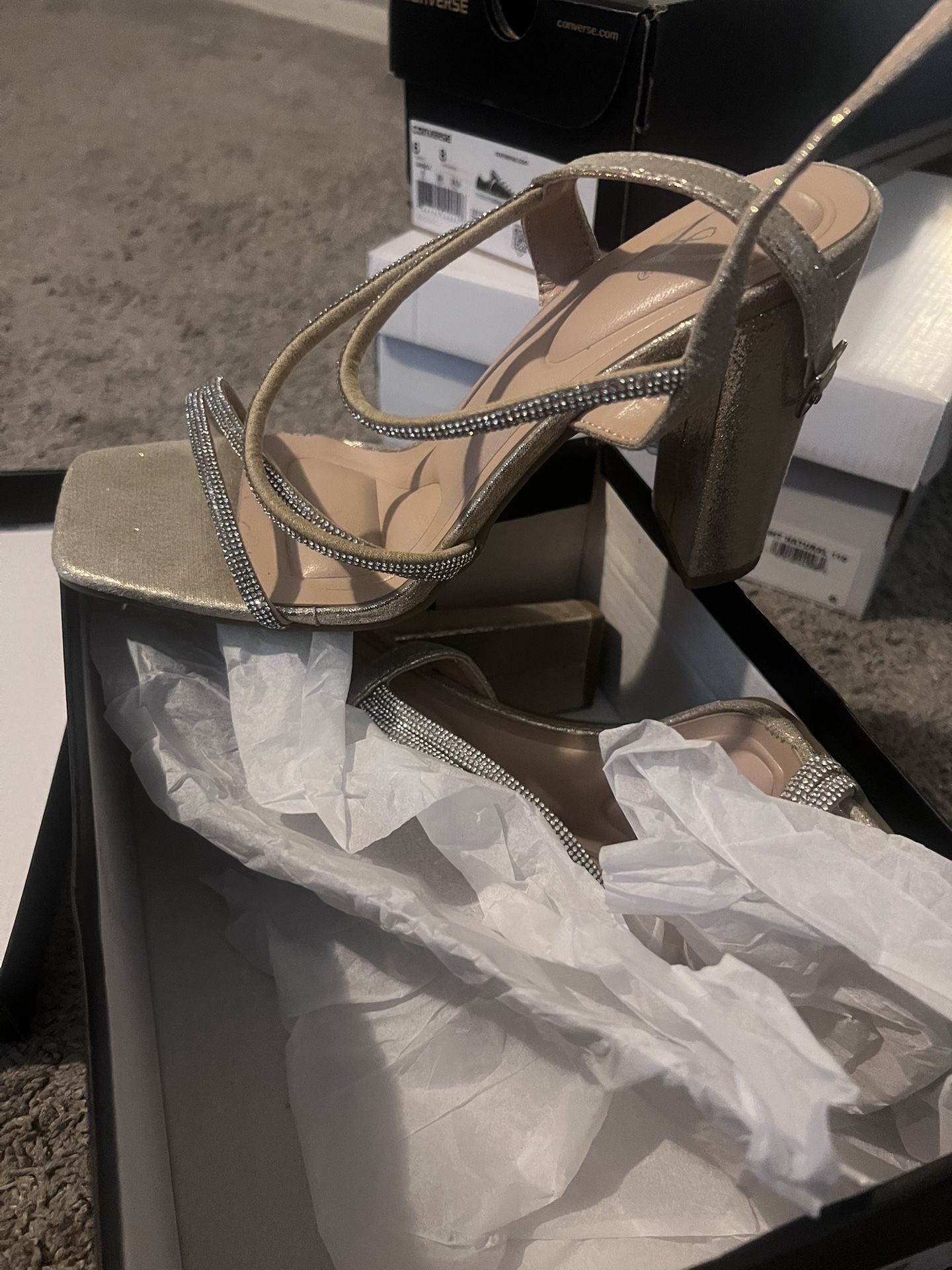 Windsor Gold High heel Shoes