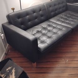 Leather Couch $200