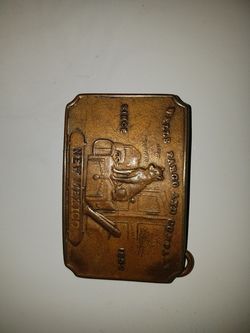 Old belt buckle