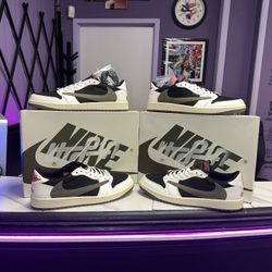 Jordan 1 Travis Scott Olive Friends & Family 