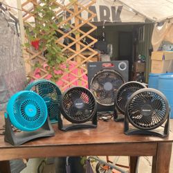 FANS. 8 & 9 Inch  Fans $8 Each